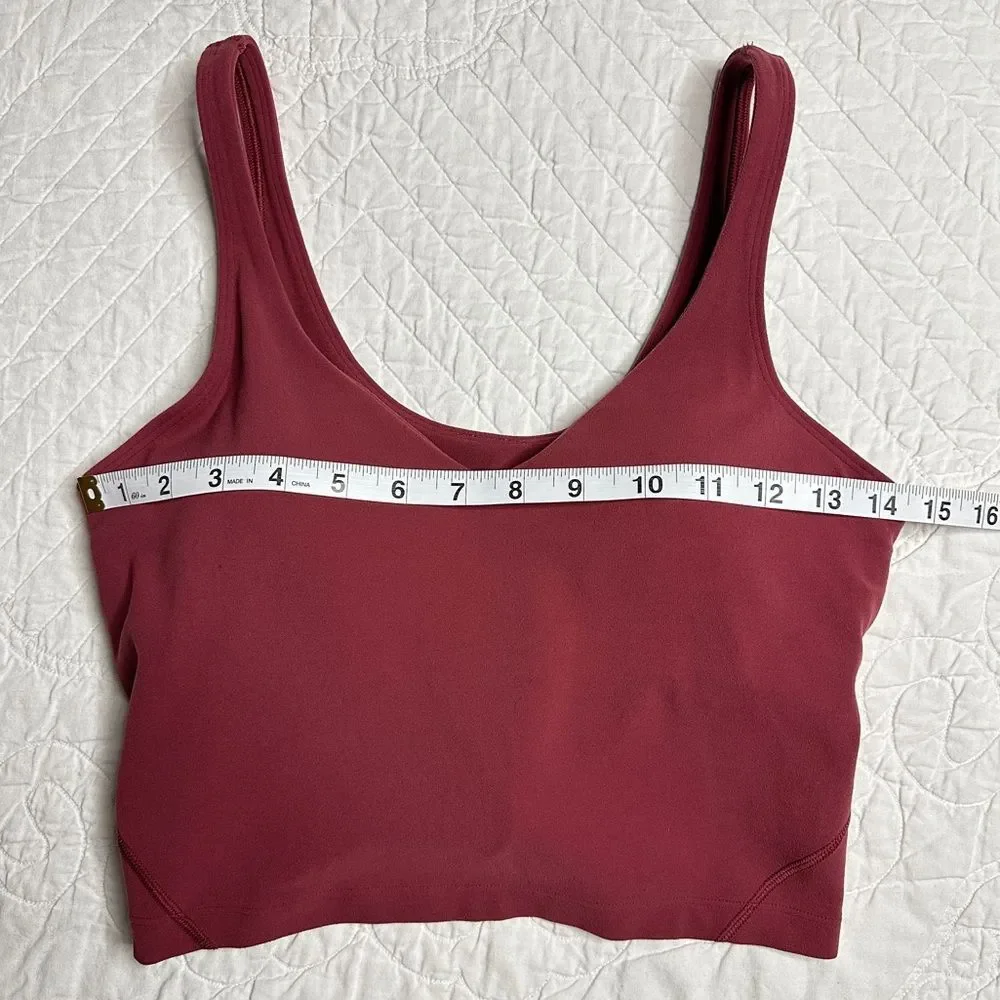 Lululemon Align Tank Top Mulled Wine Women’s 8 - Picture 8 of 13
